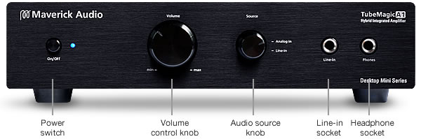 TubeMagic A1 Hybrid Integraged Amplifier Maverick Audio TubeMagic A1 Hybrid Integraged Amplifier