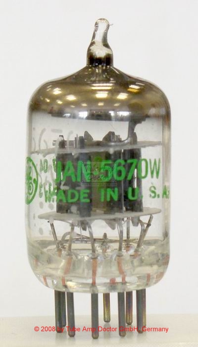 GE 5670 JAN tube GE 5670 JAN tube